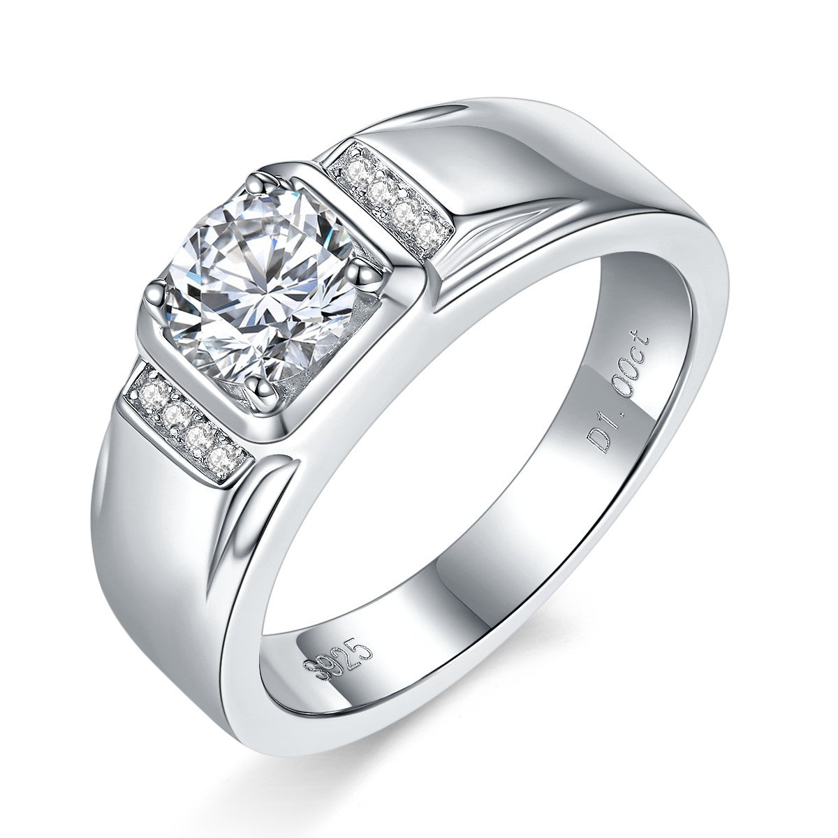 men‘s moissanite rings best moissanite men's rings