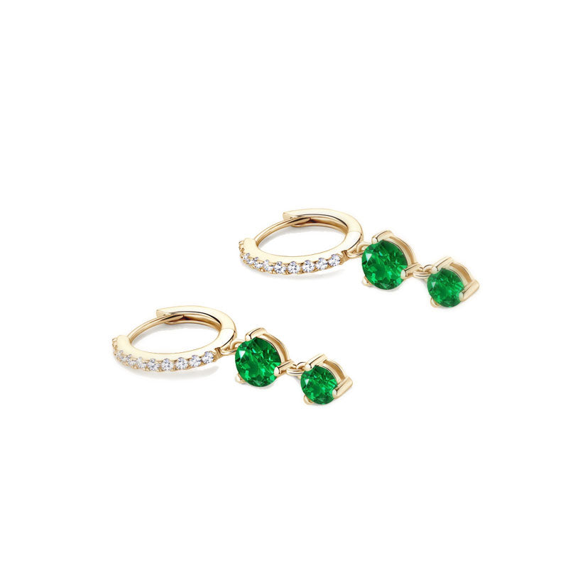 18K Gold Plated Earrings ;Sterling Silver Earrings