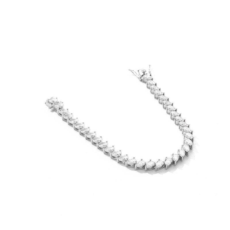 Elegant Moissanite Jewelry 925 Silver Moissanite Bracelet