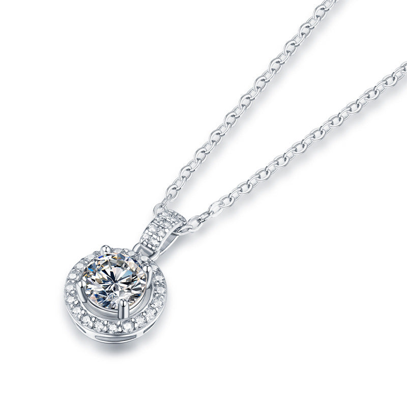 moissanite necklace price