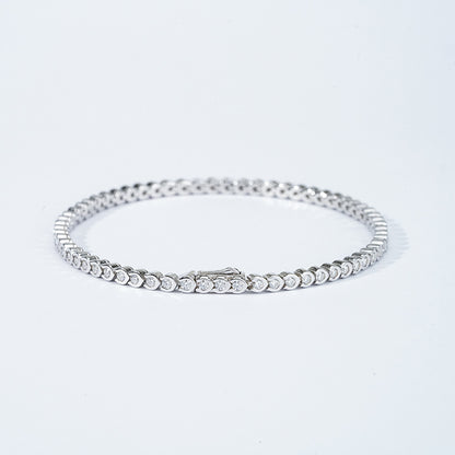 CELIA Ice Bubble Tennis Moissanite Bracelet