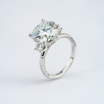 Vintage 3 Stone Engagement Ring