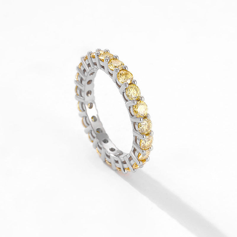 Eternity ring 925 sterling silver