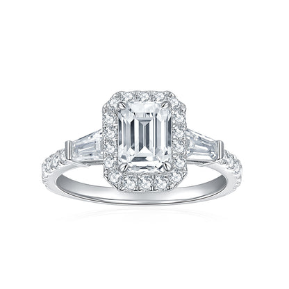  Promise Ring Emerald Cut