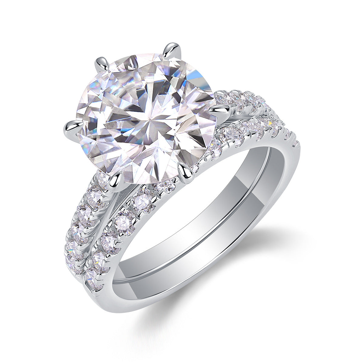 Elegant Moissanite Ring