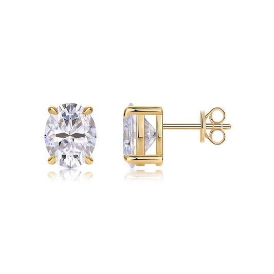 Moissanite stud earrings Timeless Moissanite jewelry