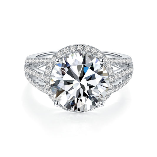  Halo Moissanite for mother