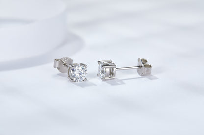 moissanite earrings uk