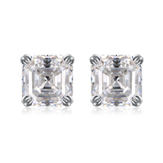 moissanite stud earrings  moissanite earrings