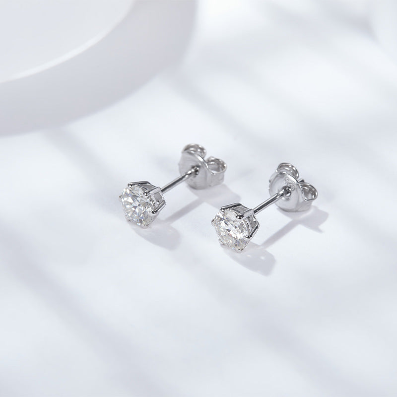 earrings moissanite 